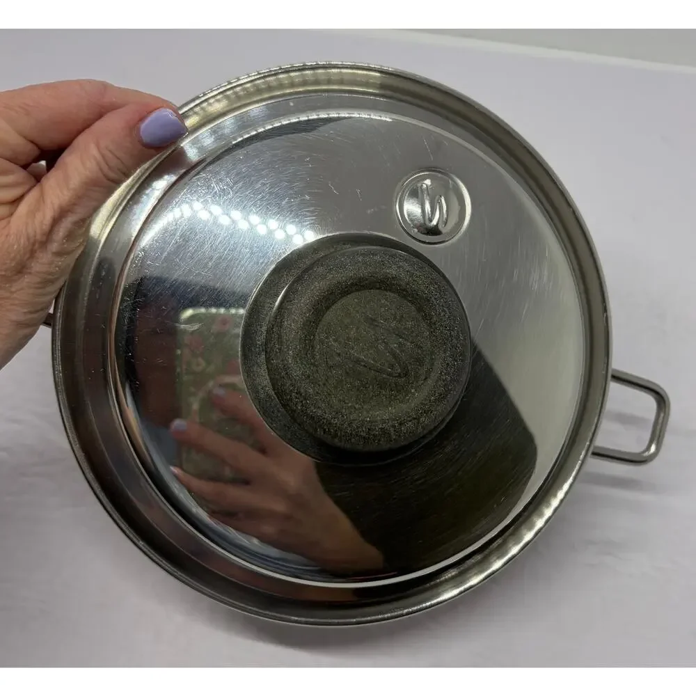 SaladMaster Versa Tec TO304-316 1 Quart Sauce Pan With Vapo Lid No Handle